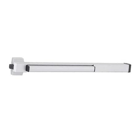 VonDuprin: Von Duprin - 22EO - Rim Exit Device - Exit Only - No Trim - Aluminum Finish - 4 Foot